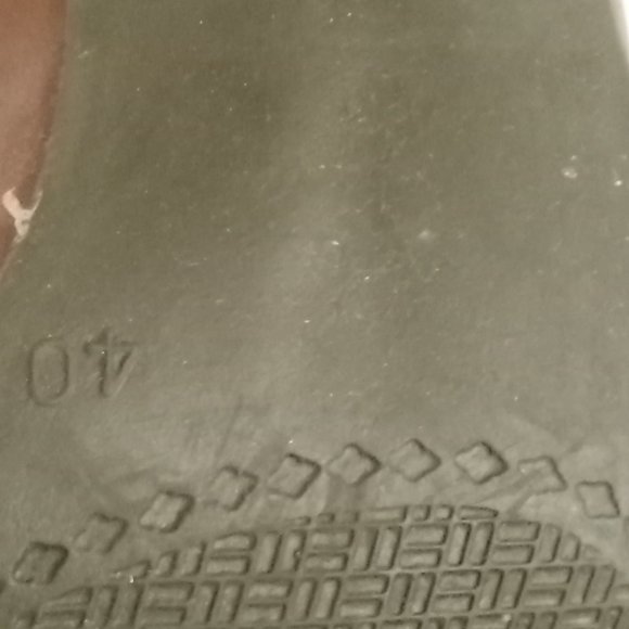 Joe Sanchez Vintage Brown Leather Chunky Block Heel shoes cottagecore boho sz 40 - Picture 8 of 10